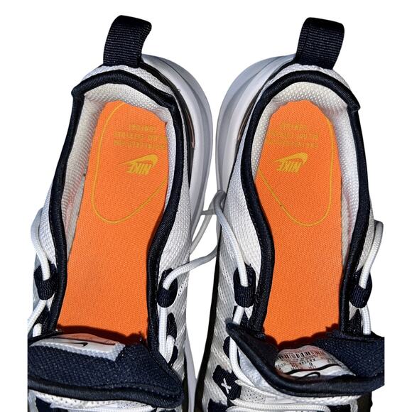 Nike Air Max Axis White Obsidian Orange Men's 7 Sneakers AA2146-108 - Picture 5 of 7